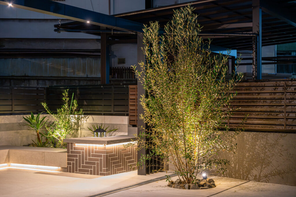 大阪府 極上のアウトドアラウンジをご自宅にの画像| 風姿|自然と空間の永遠の調和|外部空間デザイン・グラン