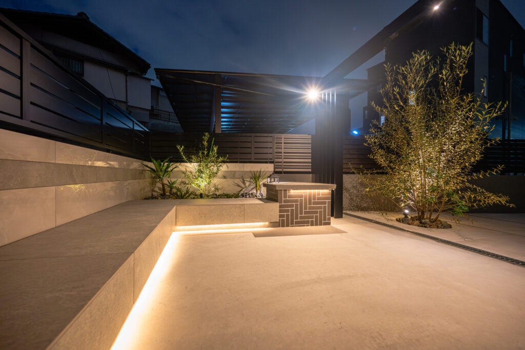 大阪府 極上のアウトドアラウンジをご自宅にの画像| 風姿|自然と空間の永遠の調和|外部空間デザイン・グラン