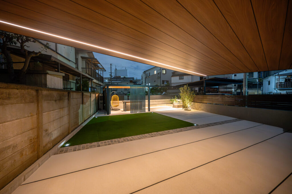 大阪府 極上のアウトドアラウンジをご自宅にの画像| 風姿|自然と空間の永遠の調和|外部空間デザイン・グラン