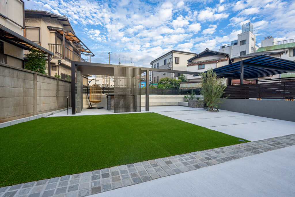 大阪府 極上のアウトドアラウンジをご自宅にの画像| 風姿|自然と空間の永遠の調和|外部空間デザイン・グラン
