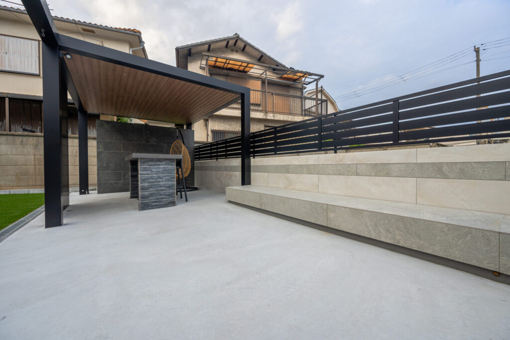 大阪府 極上のアウトドアラウンジをご自宅にの画像| 風姿|自然と空間の永遠の調和|外部空間デザイン・グラン