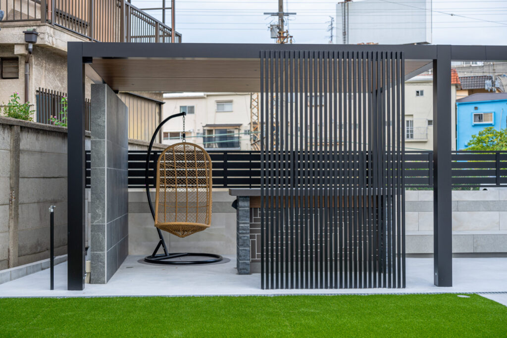 大阪府 極上のアウトドアラウンジをご自宅にの画像| 風姿|自然と空間の永遠の調和|外部空間デザイン・グラン