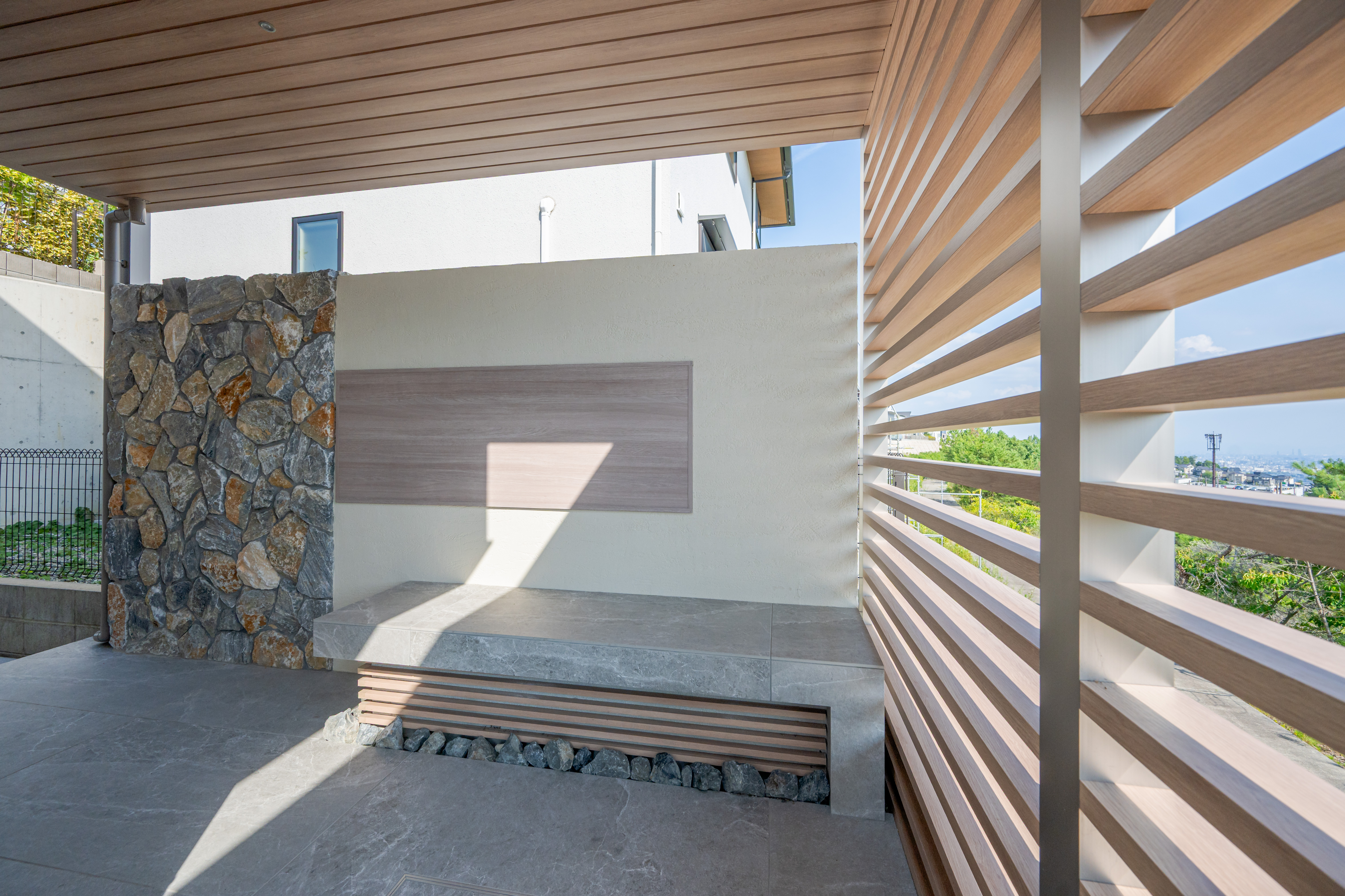 A Private Terrace with a Panoramic Viewの画像| 風姿|自然と空間の永遠の調和|外部空間デザイン・グラン