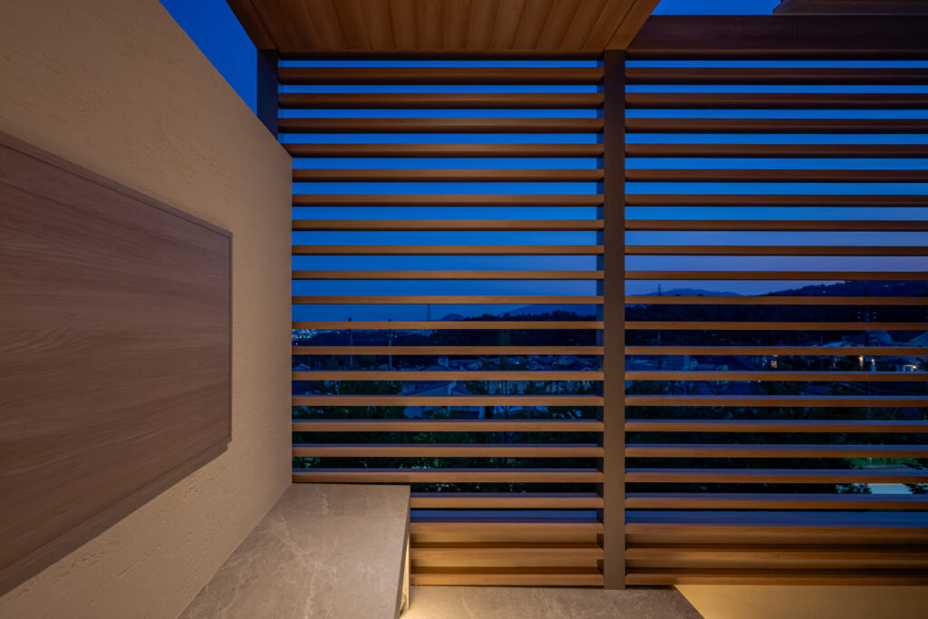 A Private Terrace with a Panoramic Viewの画像| 風姿|自然と空間の永遠の調和|外部空間デザイン・グラン