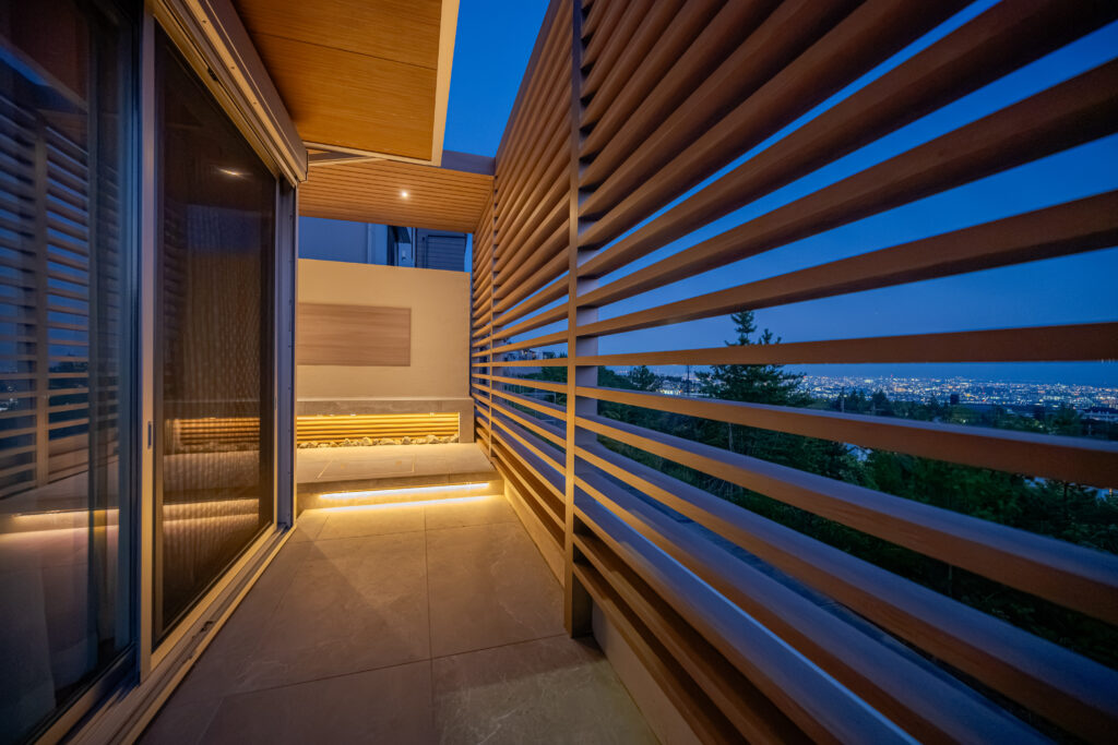 A Private Terrace with a Panoramic Viewの画像| 風姿|自然と空間の永遠の調和|外部空間デザイン・グラン