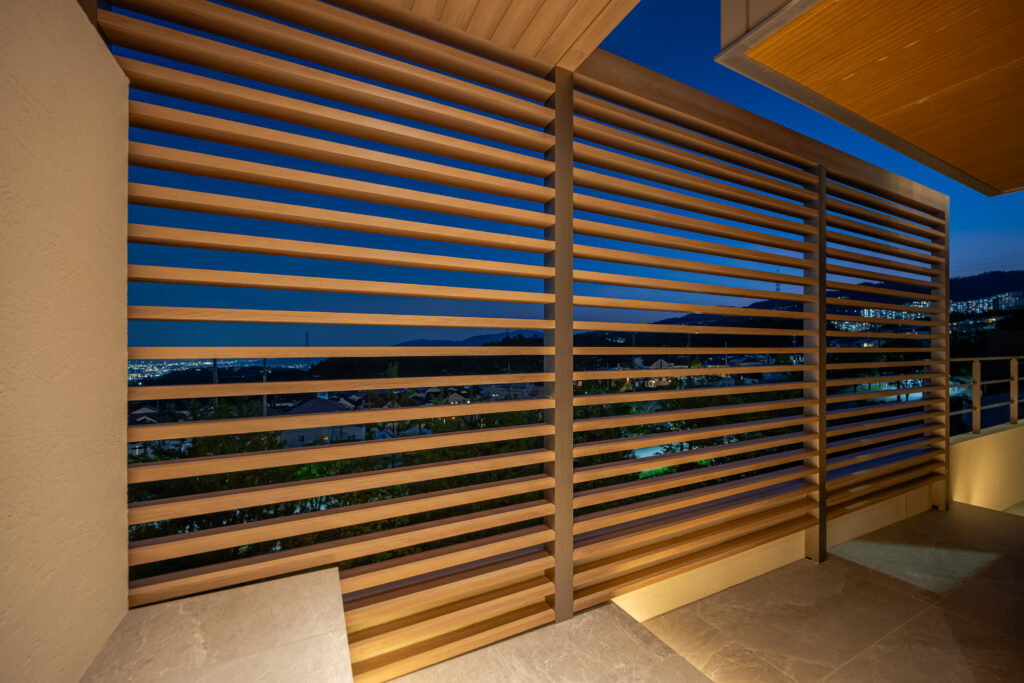 A Private Terrace with a Panoramic Viewの画像| 風姿|自然と空間の永遠の調和|外部空間デザイン・グラン